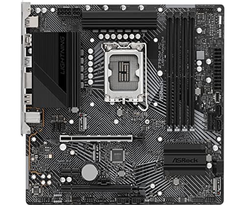 ASRock Z790M PG LIGHTNING/D4 DDR4 Micro ATX image