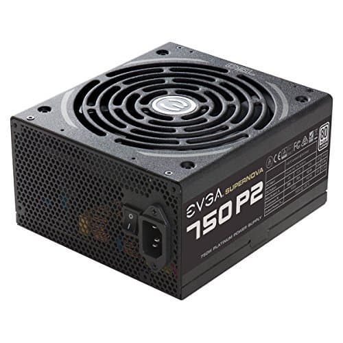 EVGA SuperNOVA 750 P2, 80+ PLATINUM 750W, Fully Modular , EVGA ECO Mode, 10 Year Warranty , Includes FREE Power On Self Tester Power Supply image