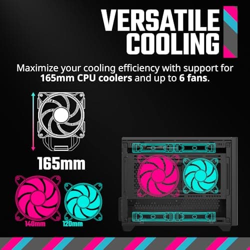 Cooler Master MasterBox NR200 Mini-ITX Desktop Black image