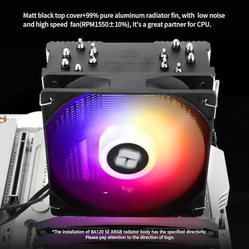 Thermalright Burst Assassin 120 SE ARGB Air 148mm Black / Silver image