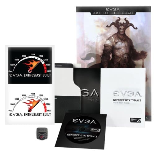 EVGA GeForce GTX Titan Z 12GB GDDR5 Black / Silver image
