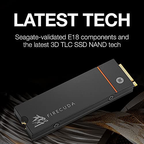 Seagate FireCuda 530 w/Heatsink 4TB SSD M.2-2280 PCIe 4.0 x4 NVMe image