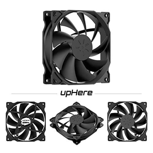 uphere 3-Pack Long Life Computer Case Fan 120mm Cooling Case Fan for Computer Cases Cooling image