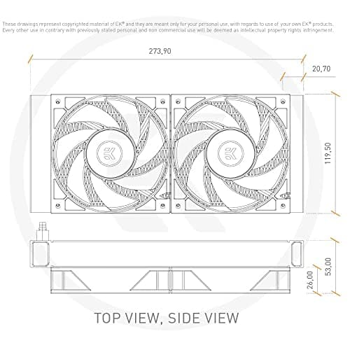 EK AIO Water 240mm D-RGB Black image