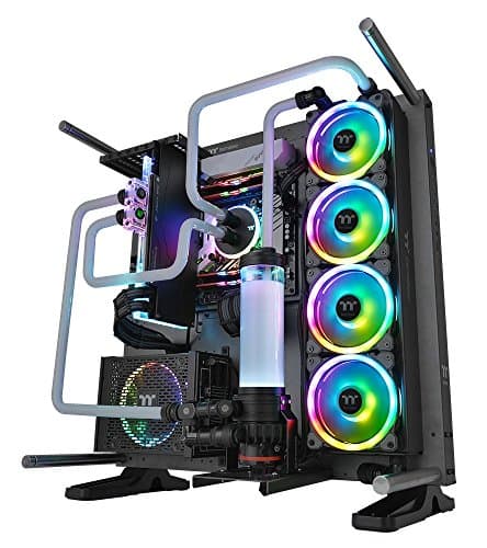 Thermaltake Riing Trio 12 TT Premium Edition 120mm Black RGB PWM 3-Pack image