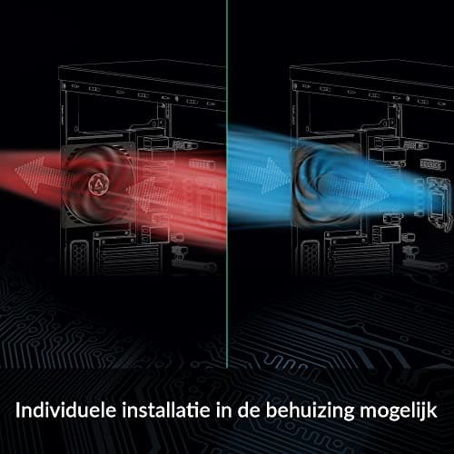 ARCTIC P14 140mm Black 72.8 CFM 5-Pack image