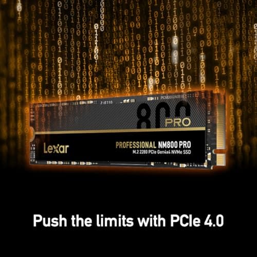 Lexar Professional NM800PRO 2TB SSD M.2-2280 PCIe 4.0 NVMe image
