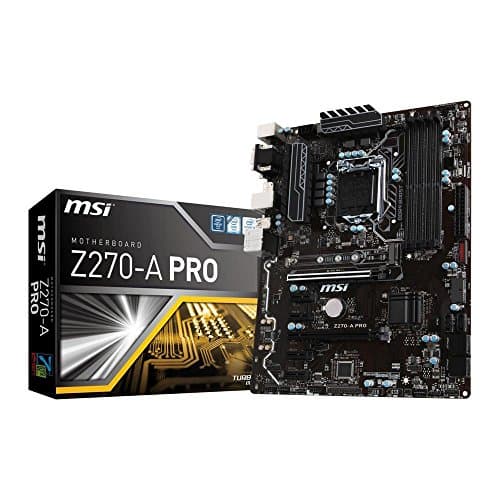 MSI Z270 A PRO LGA1151 DDR4 ATX main image