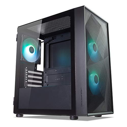 Tecware Forge M2 MicroATX Mid Tower Black Tempered Glass Side Panel image
