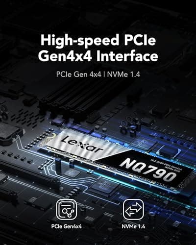 Lexar NQ790 2TB SSD M.2-2280 PCIe 4.0 X4 NVMe image
