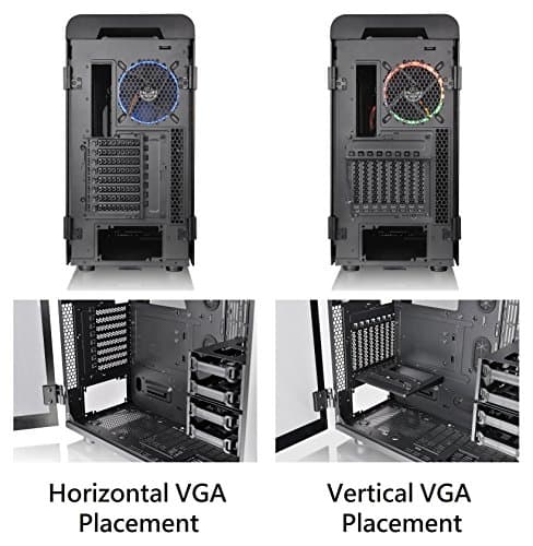 Thermaltake Level 20 GT RGB Plus ATX Full Tower Black / Silver Tempered Glass Side Panel image