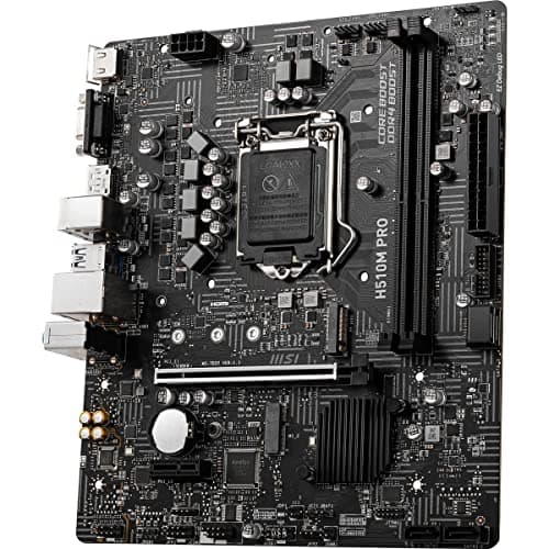 MSI H510 H510M PRO LGA1200 DDR4 Micro ATX image