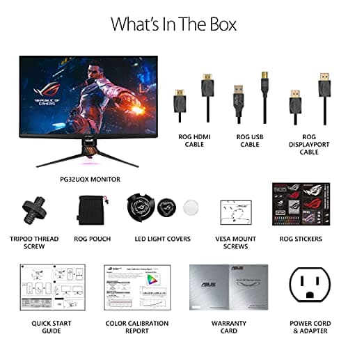Asus ROG Swift PG32UQX 32" 4K 144Hz IPS Monitor image