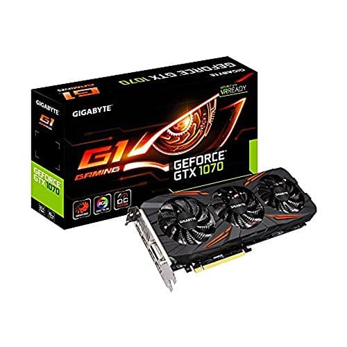 Gigabyte GAMING GeForce GTX 1070 8GB GDDR5 Black / Orange main image