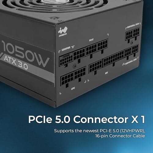 In Win P105II 1050W 80+ Platinum Certified Fully Modular image