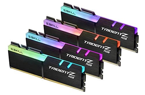G.Skill Trident RGB Black DDR4-3200 CL16 32GB (4x8GB) image