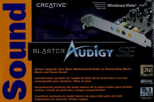 Creative Labs Sound Blaster Audigy SE 24-bit 96 kHz PCI 7.1 Channel image