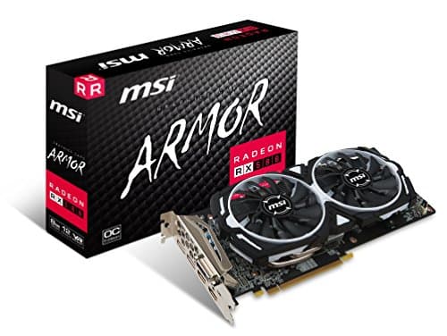 MSI ARMOR OC Radeon RX 580 8GB GDDR5 Black / White image