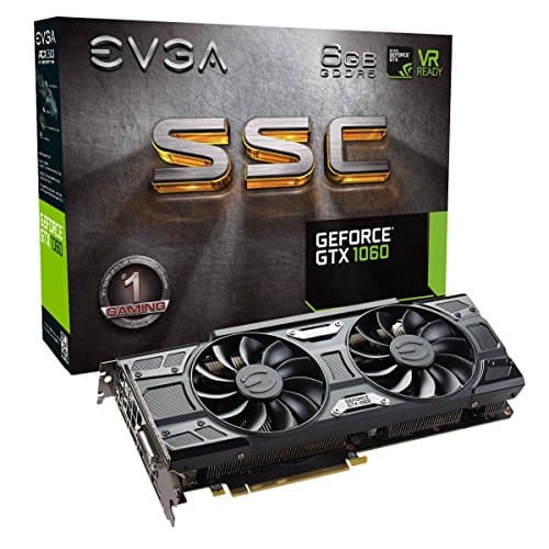 EVGA SSC GAMING GeForce GTX 1060 6GB GDDR5 Black main image