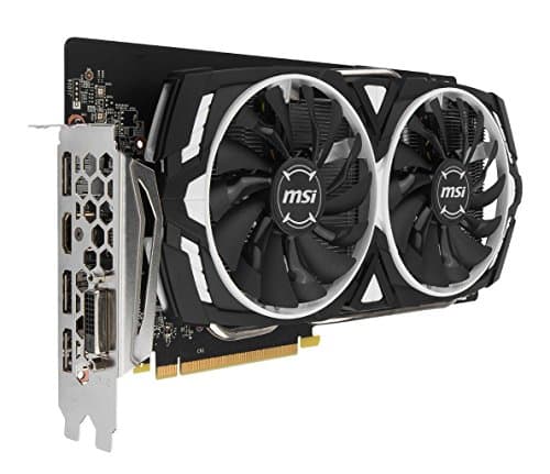 MSI ARMOR OC GeForce GTX 1060 6GB GDDR5 Black / White image