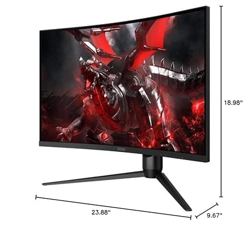 MSI Optix G271CP 27" 1080p 165Hz VA Curved Monitor image