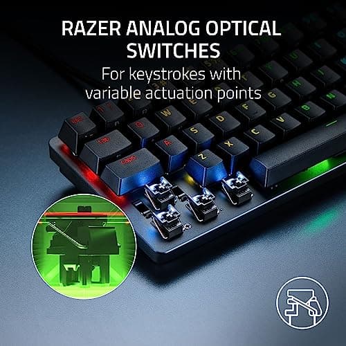 Razer Huntsman Mini Razer Analog Optical RGB Wired Mini Keyboard image
