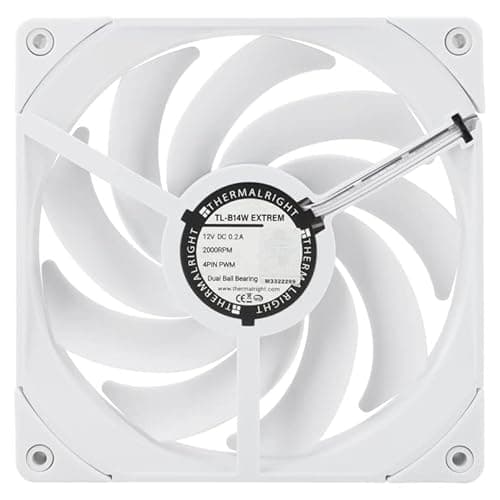 Thermalright TL-B14W EXTREM 140mm White PWM 110.4 CFM image