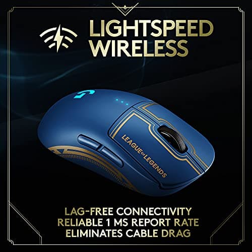 Logitech G Pro League of Legends Wireless/Wired Optical Gaming Mouse image