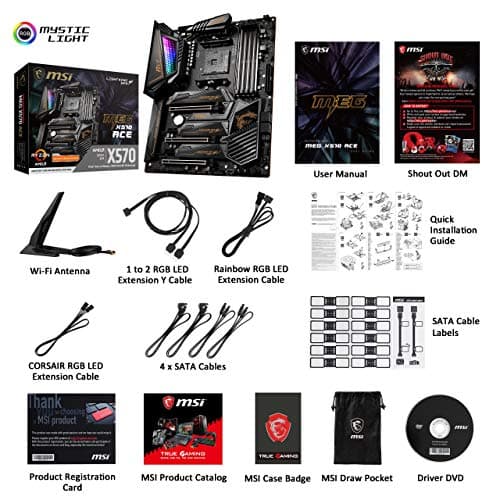 MSI X570 MEG ACE DDR4 ATX image