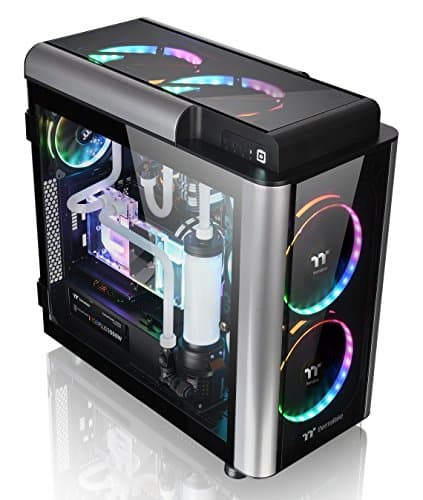 Thermaltake Level 20 GT RGB Plus ATX Full Tower Black / Silver Tempered Glass Side Panel image