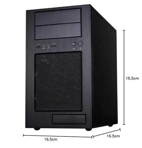 Silverstone TJ08B-E MicroATX Mini Tower Black image