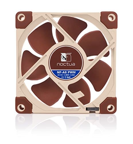 Noctua A8 80mm Brown PWM 32.66 CFM image