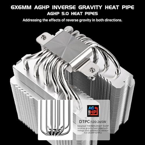 Thermalright Peerless Assassin 120 SE V2 88.89 CFM Air 155mm Black / Silver image