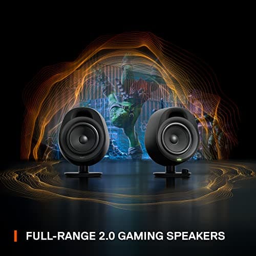 SteelSeries Arena 3 UK 2.0 Channel Black Speaker System image