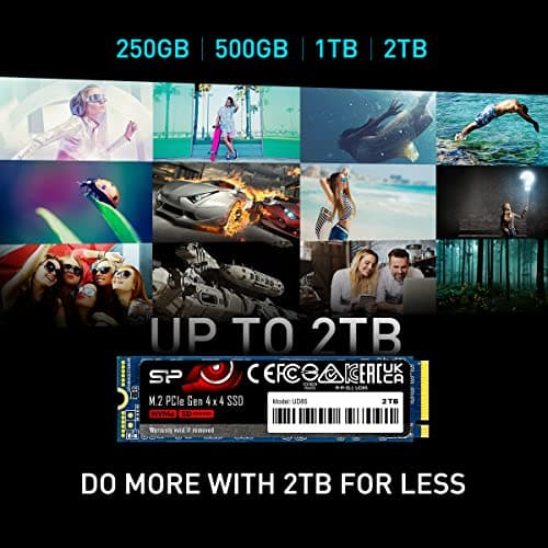 Silicon Power UD85 2TB SSD M.2-2280 PCIe 4.0 X4 NVMe image