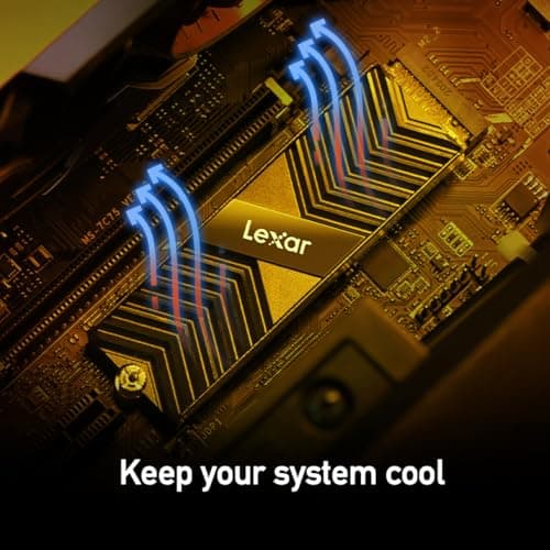 Lexar Professional NM800PRO 1TB SSD M.2 PCIe 4.0 NVMe w/Heatsink image