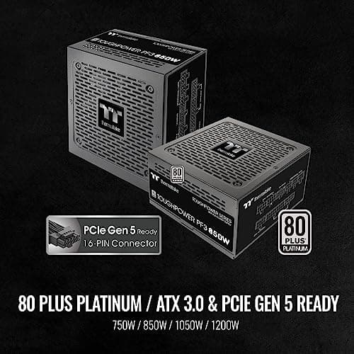 Thermaltake Toughpower PF3-L Black 850W Fully Modular 80+ Platinum image