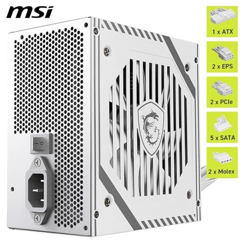 MSI MAG A650BNL Black ATX 650W Non-Modular 80+ Bronze Certified image