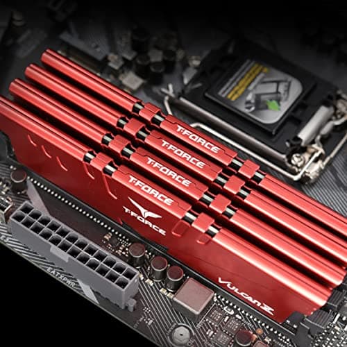 TEAMGROUP T-Force Vulcan Z Red DDR4-3200 CL16 32GB (2x16GB) image