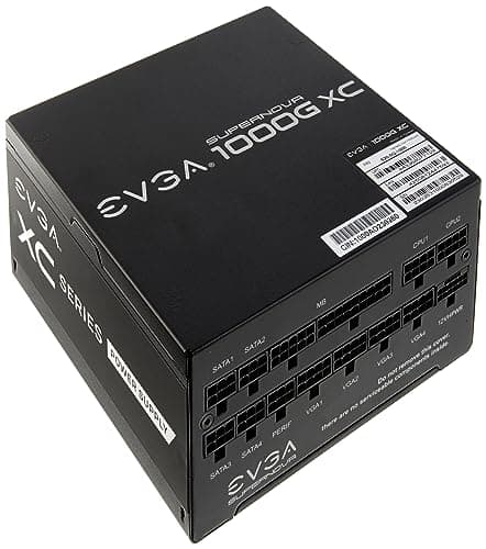 EVGA SuperNOVA 1000G XC Black 1000W Fully Modular 80+ Gold Certified ATX image