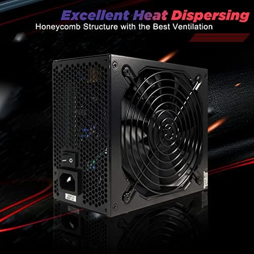 PowerSpec GFM Black ATX 750W Fully Modular 80+ Gold Certified image
