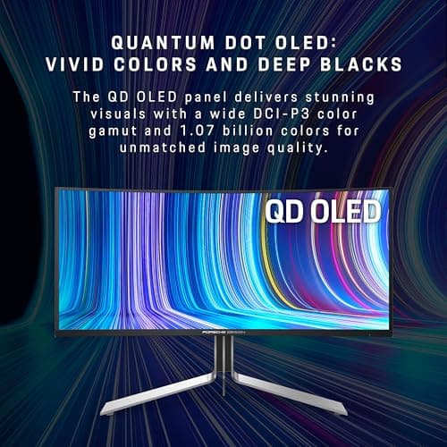 AOC PD34 34" 3440x1440 240Hz QD-OLED Curved Monitor image