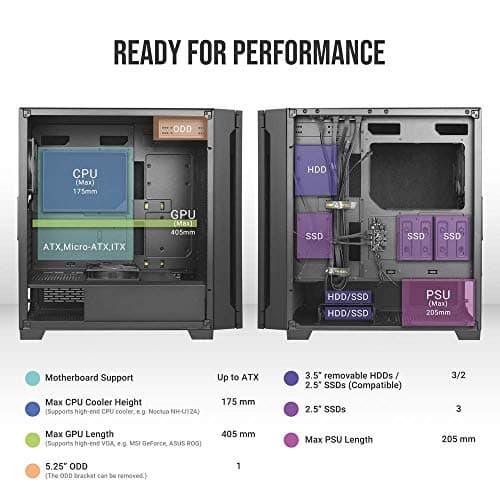 Antec P10 FLUX ATX Mid Tower Black image