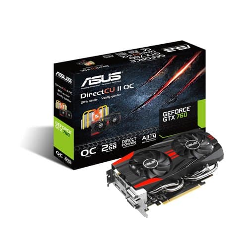 Asus DirectCU II GeForce GTX 760 2 GB image