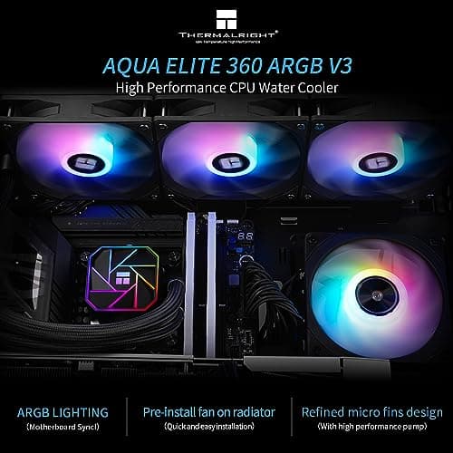 Thermalright Aqua Elite V3 Water 360mm Black image