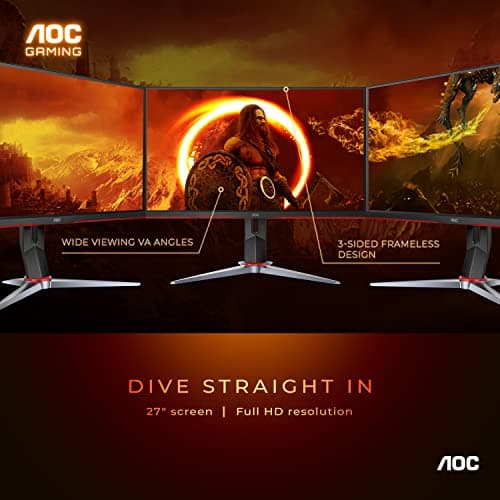 AOC 27G2S 27" 1080p 165Hz VA Monitor image