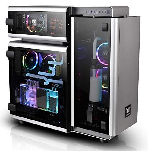 Thermaltake Level 20 ATX Full Tower Black / Silver Tempered Glass Side Panel image