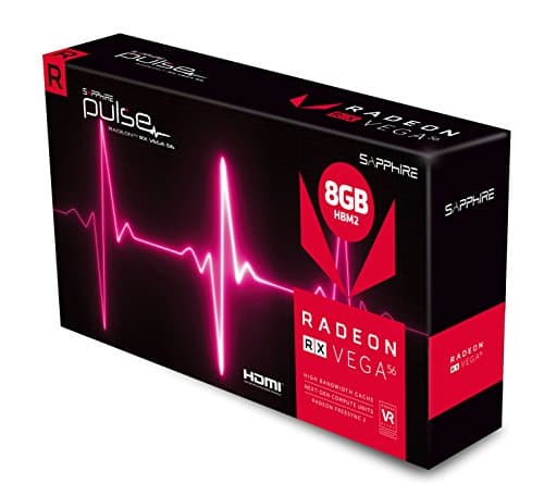 Sapphire Radeon RX VEGA 56 PULSE 8GB HBM2 Black / Red image