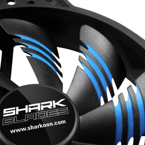 SHARKOON Shark Blade 120mm Black / Blue 33 CFM image
