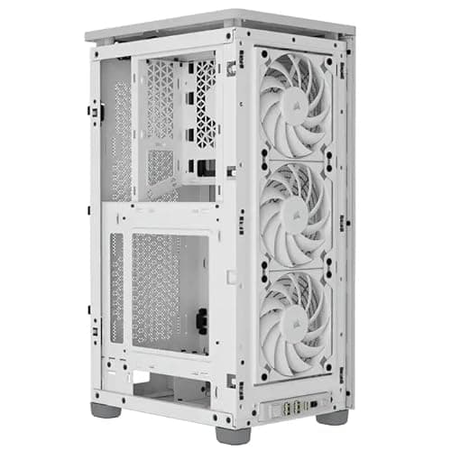 Corsair iCUE 2000D RGB AIRFLOW Mini-ITX Mini Tower Computer Case - White image